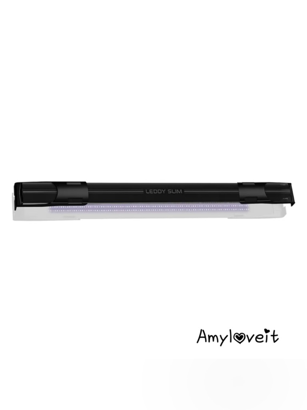 Aquael Leddy Slim 32W Actinic 30"-42" Aquarium Lamp Black